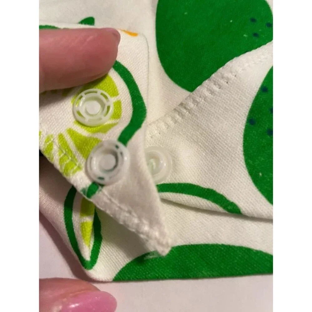Adjustable Pet Dog bandana Green Limes